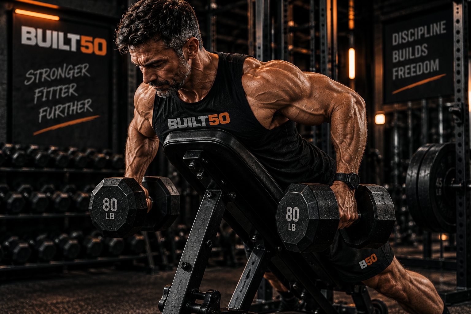 BUILT50 exercise library
