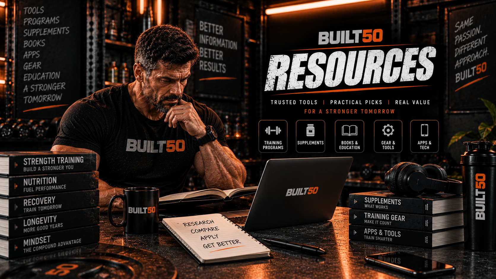 BUILT50 resources